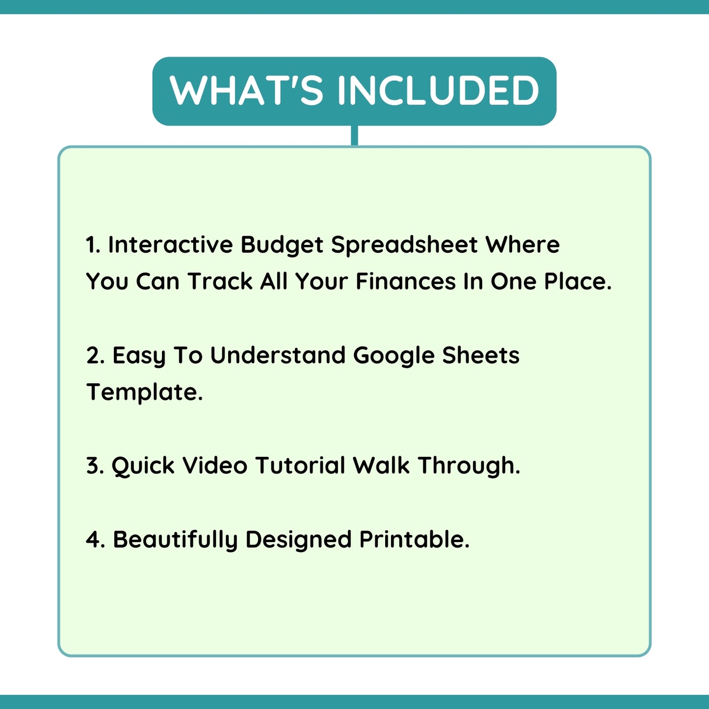 Home Finance/ Budget Spreadsheet