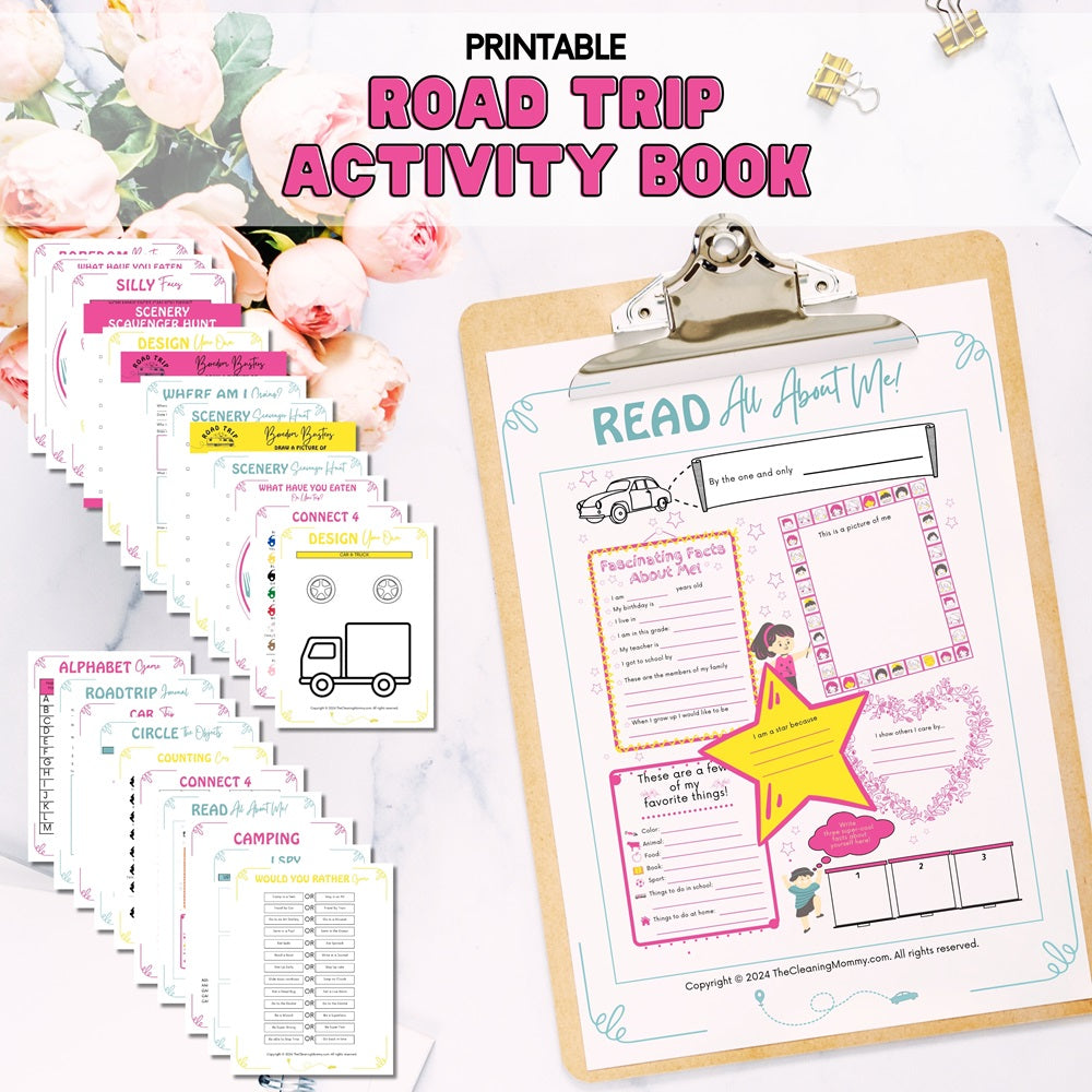 Moms Road Trip Activity Bundle