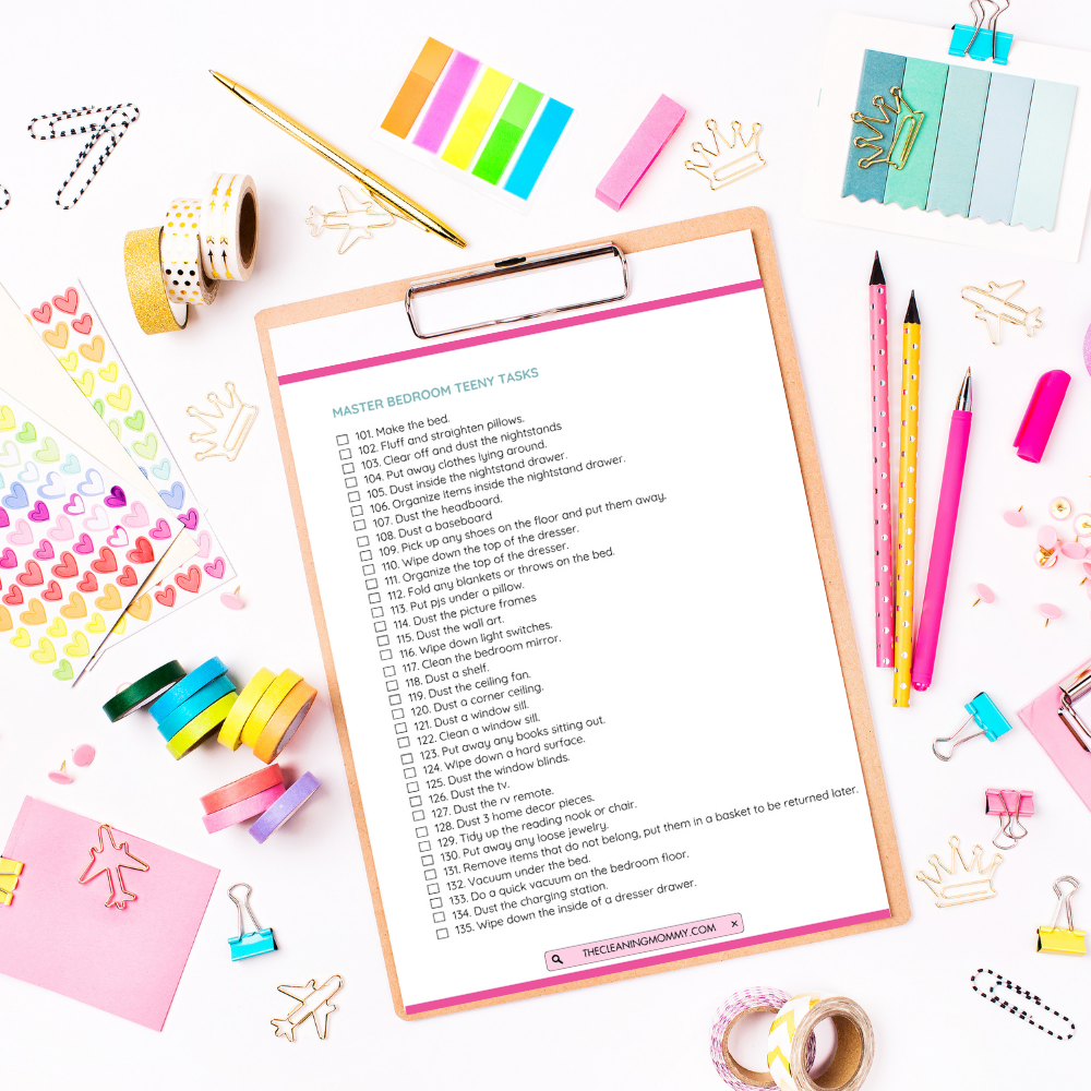 Teeny Cleaning Tasks