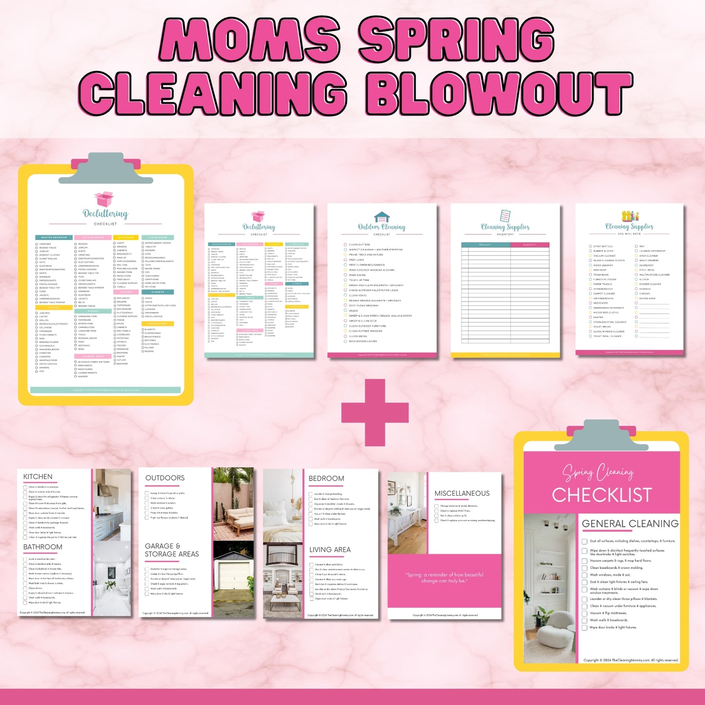 Moms Spring Cleaning Blowout