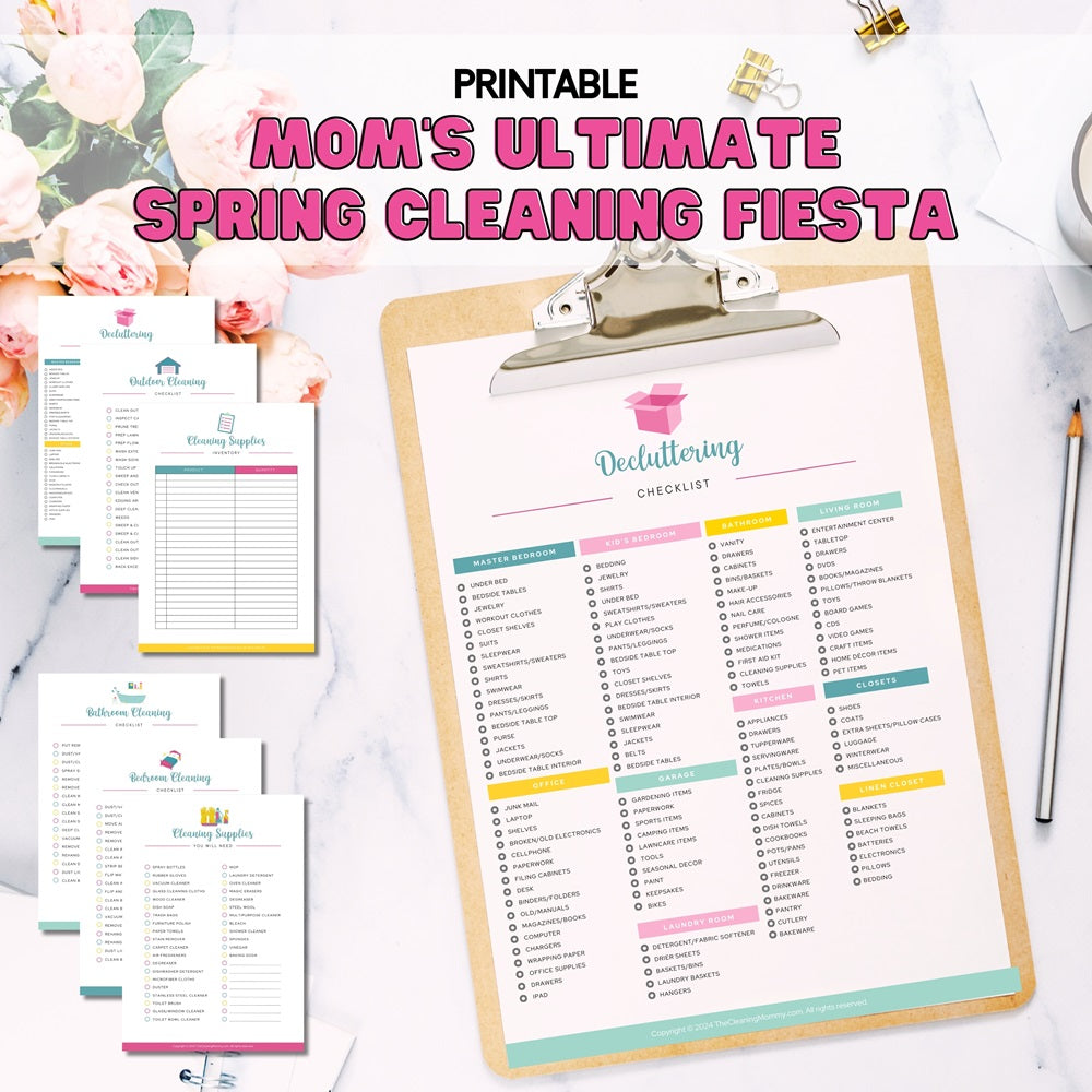Moms Ultimate Spring Cleaning Fiesta