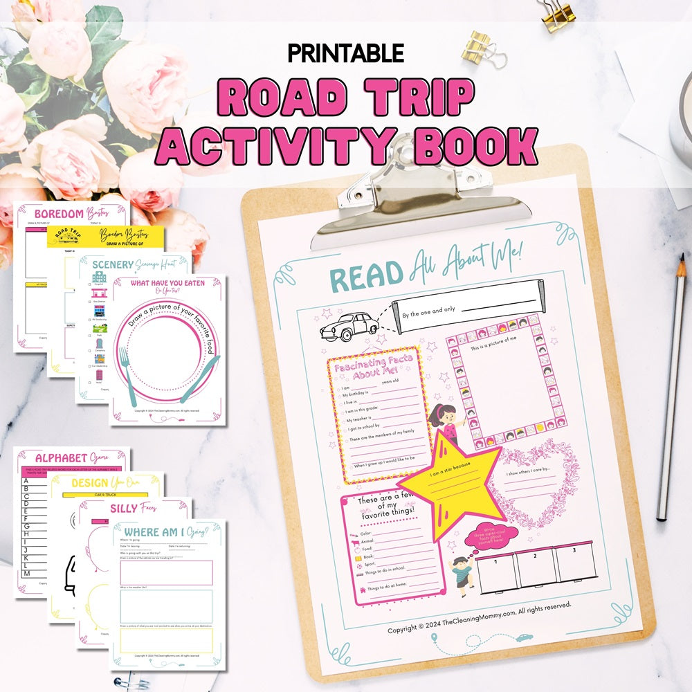 Moms Road Trip Activity Bundle