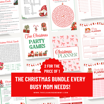 The Ultimate Christmas Planner & Games Bundle