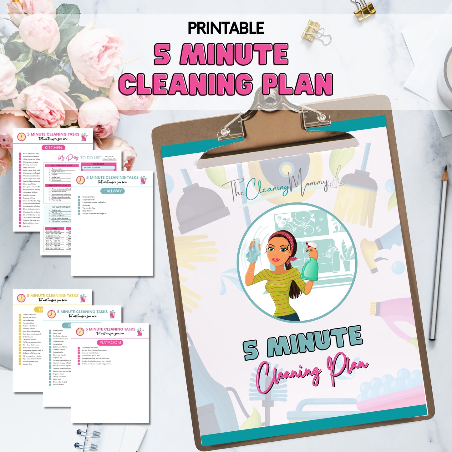5 Minute Cleaning Plan