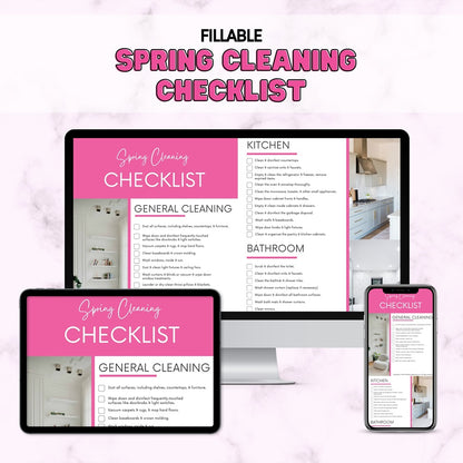 Moms Spring Cleaning Checklist