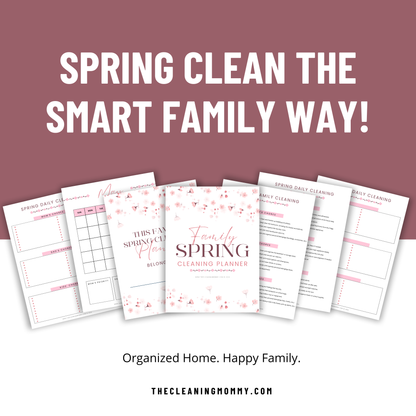 Family Spring Cleaning Planner