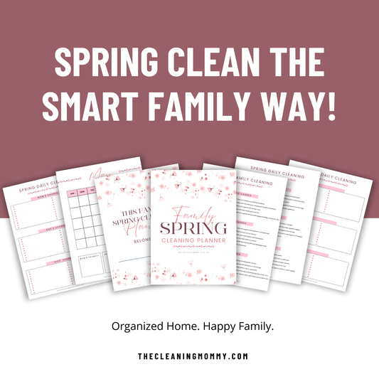 Family Spring Cleaning Planner