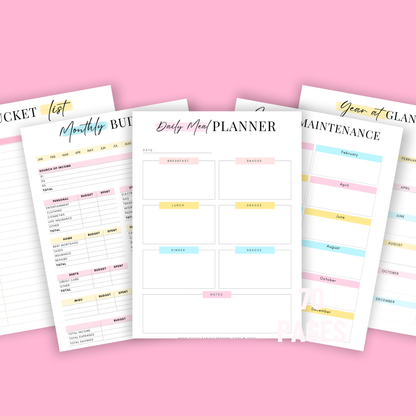 The Overwhelmed Mom Home Control Binder