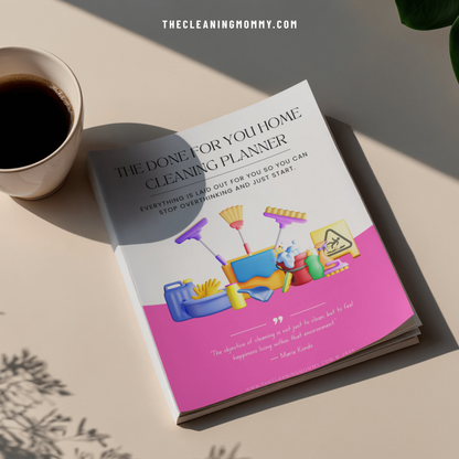 The Done For You Home Cleaning Planner