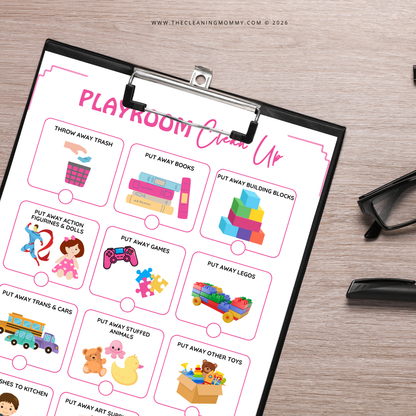 Picture Chore Charts for Little Kids