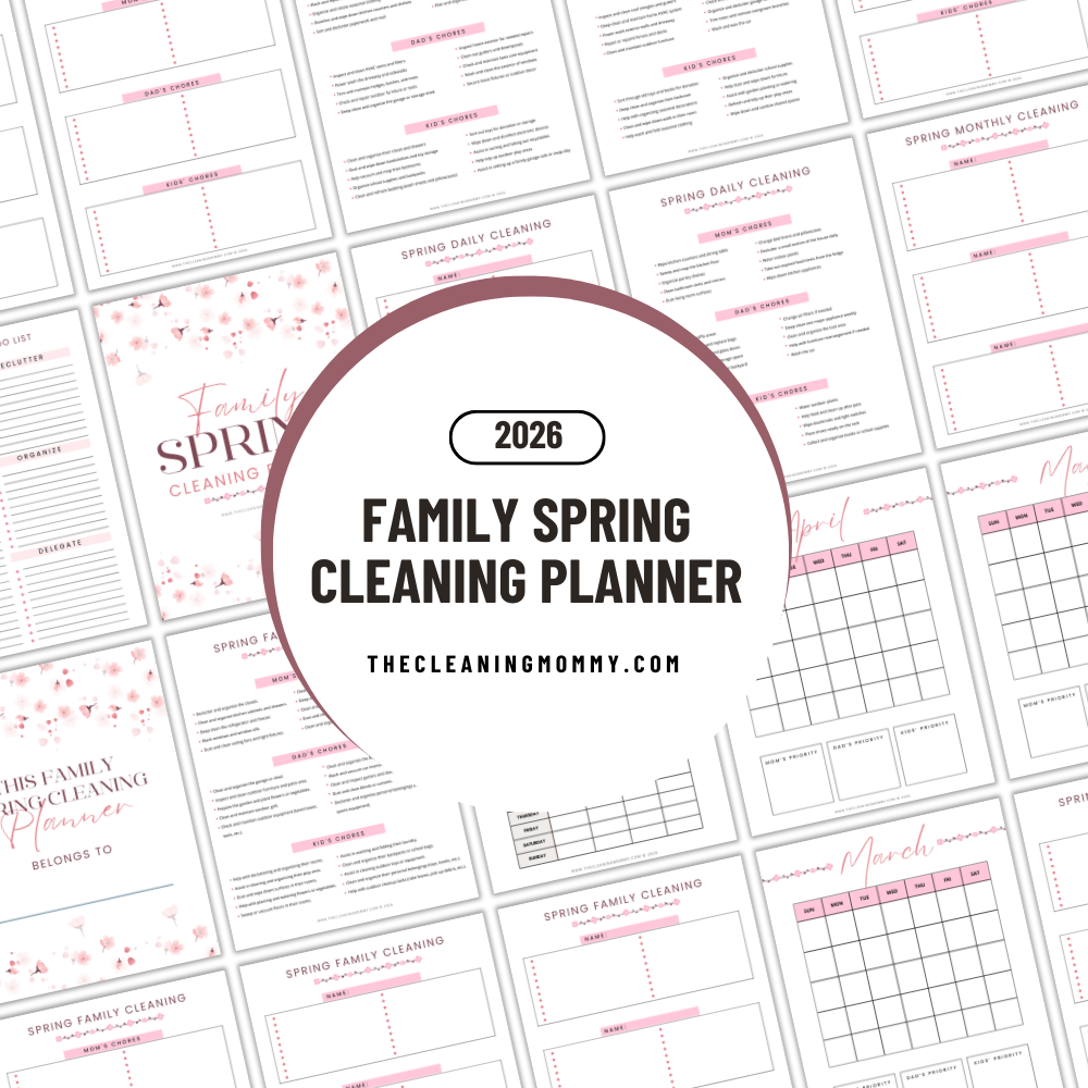 Family Spring Cleaning Planner