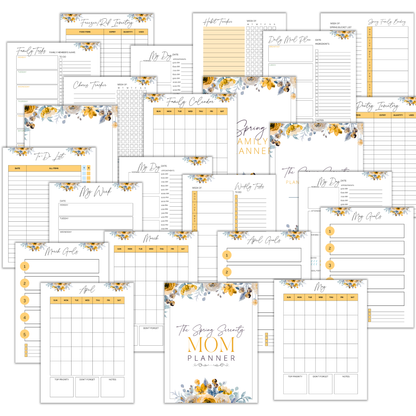 Spring Home & Life Organizer for Moms