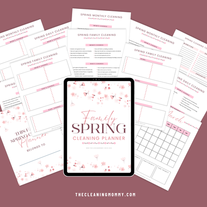 Family Spring Cleaning Planner
