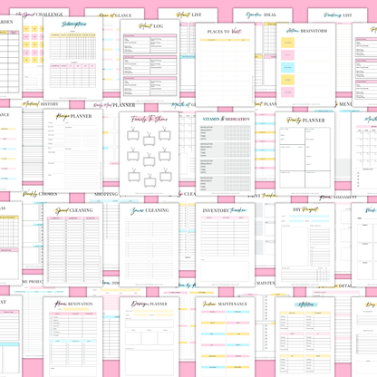 The Overwhelmed Mom Home Control Binder