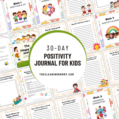 The Happy Kid Journal – Printable Positivity Journal for Kids (40pages)