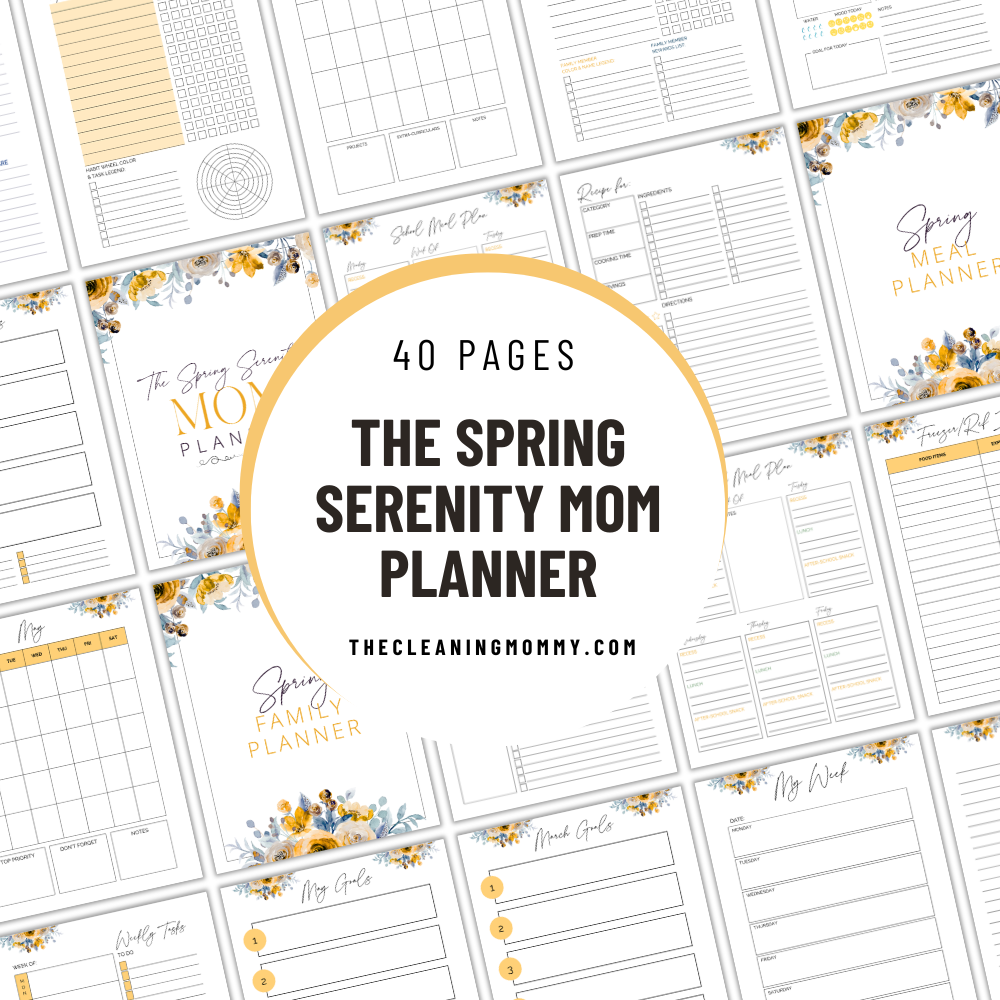 Spring Home & Life Organizer for Moms