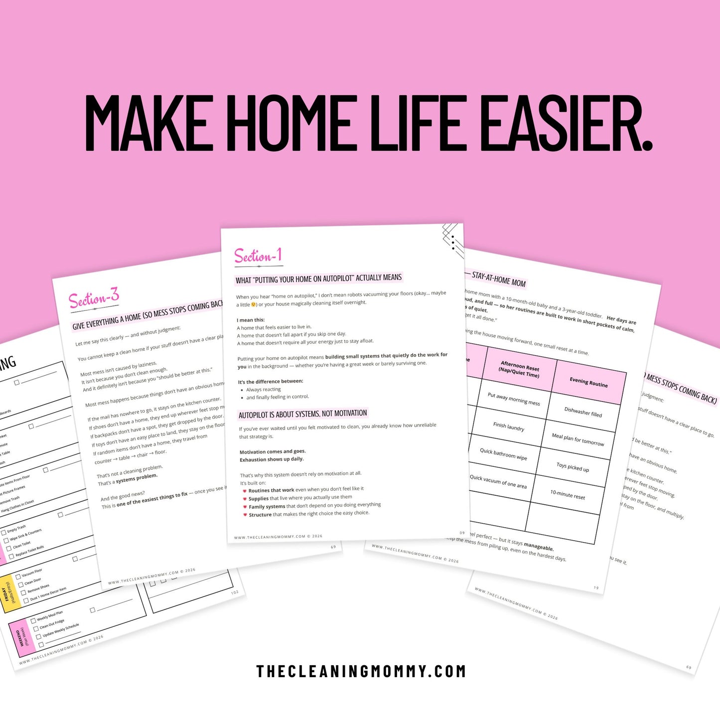 The Mom Life Home System