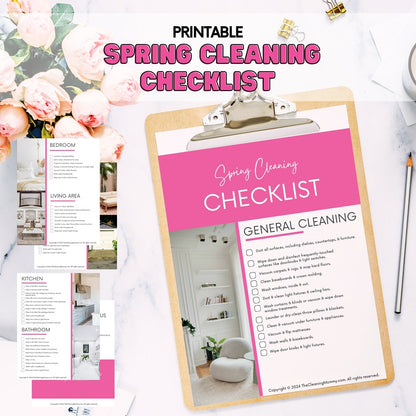 Moms Spring Cleaning Checklist