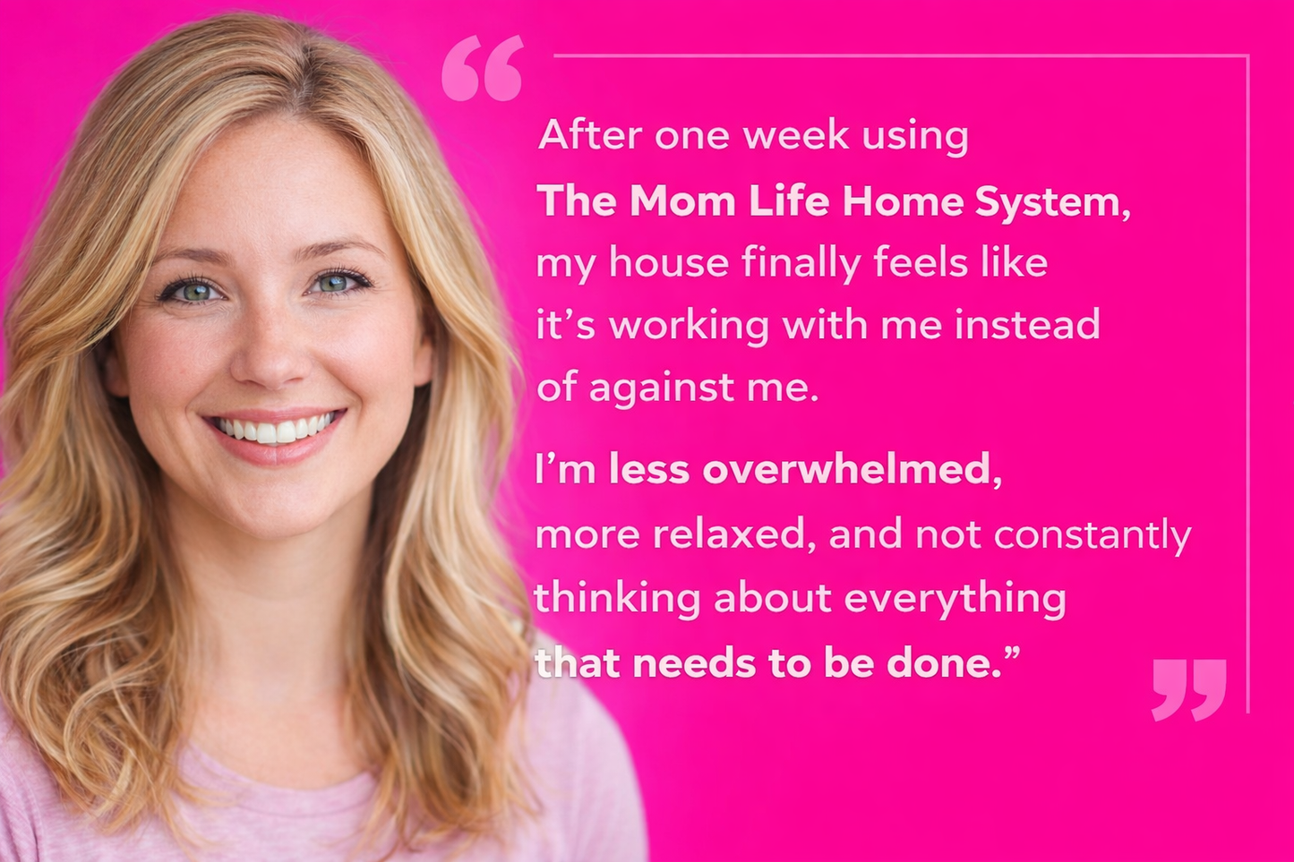 The Mom Life Home System